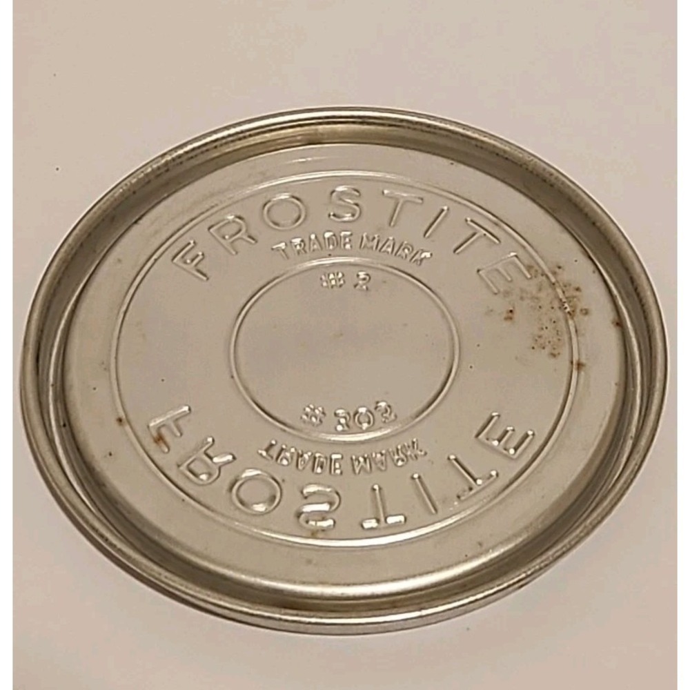 Vintage Frosttite Aluminum Lids Reusable For Tin Cans Freezer or Pantry - Picture 7 of 9